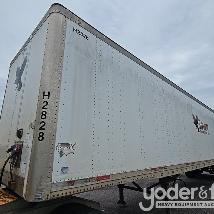 2011 Wabash 42' Tandem Axle Dry Van Trailer, 68,000lb GVWR