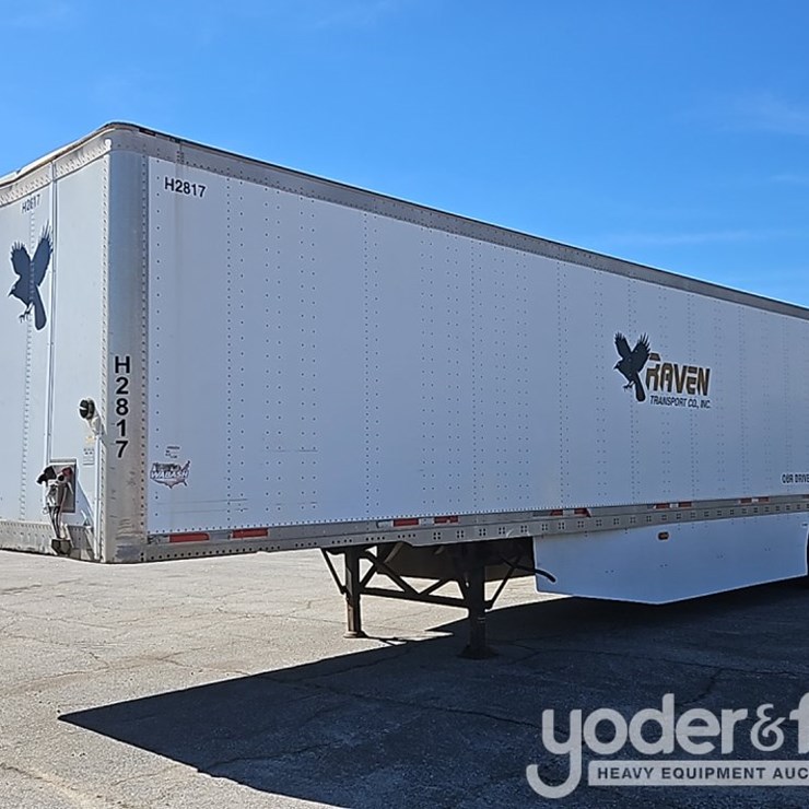 2011 Wabash 42' Tandem Axle Dry Van Trailer, 68,000lb GVWR