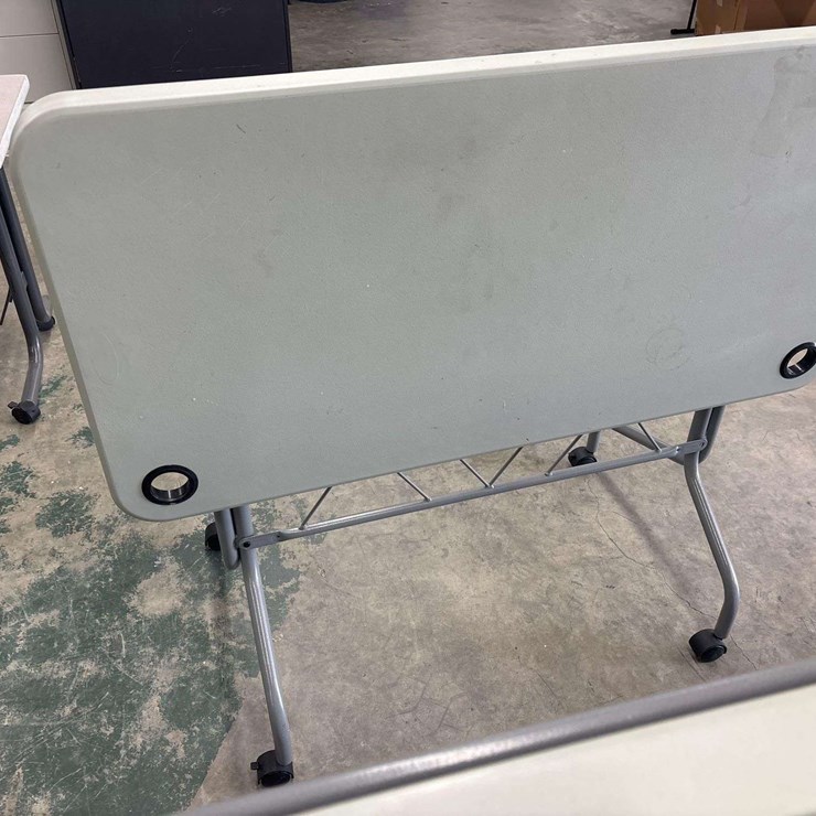 Folding Tables on Wheels