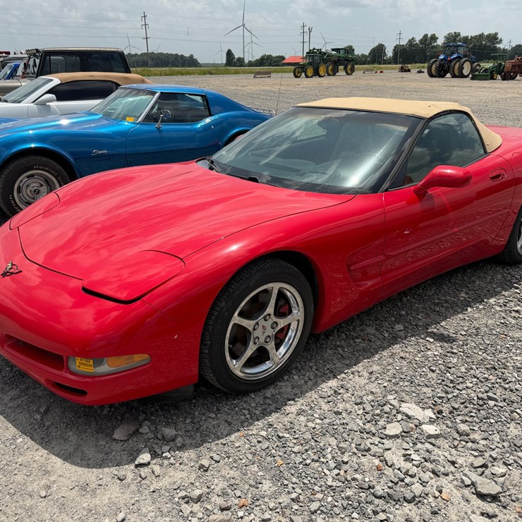#47184 • 2001 Chevrolet Corvette Convertible 1G1YY32GX15121283 INV#47184