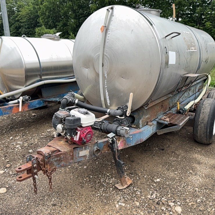 1200 gal SS Nurse Cart