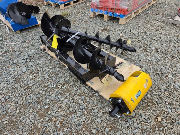 #6135-•-unused-future-skid-steer-auger-attachment-w/3-bits-image-3