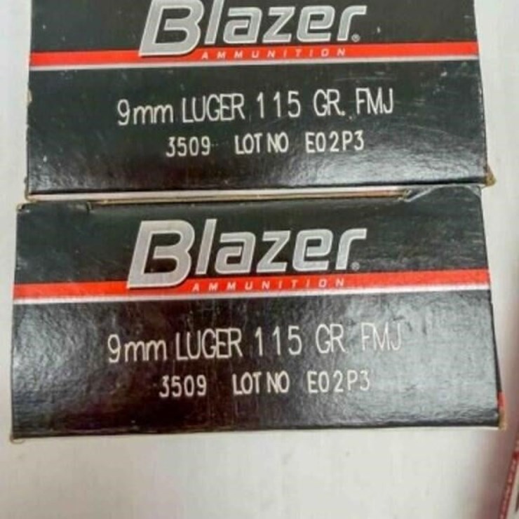 Blaser 9mm ammo