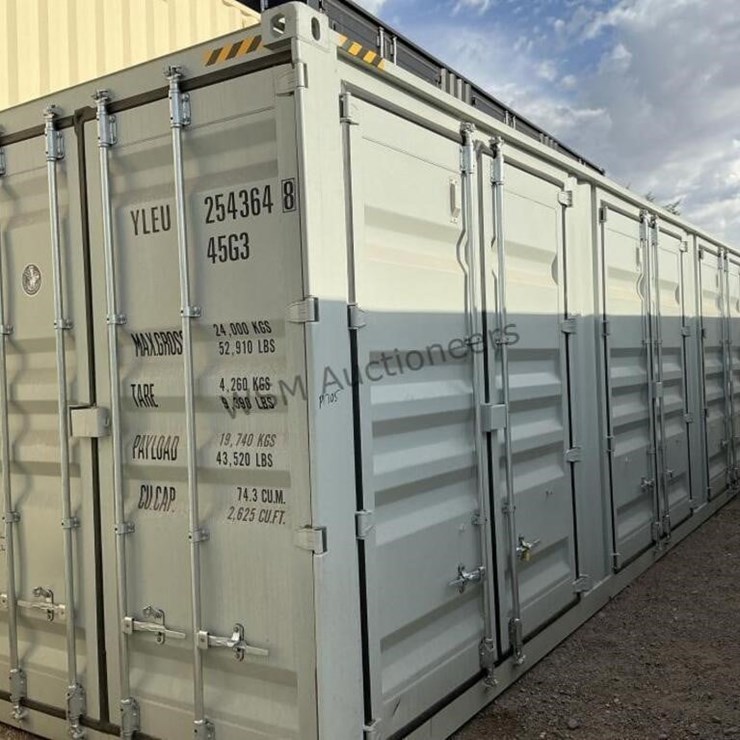 40FT HIGH-CUBE MULTI-DOOR STORAGE CONTAINER