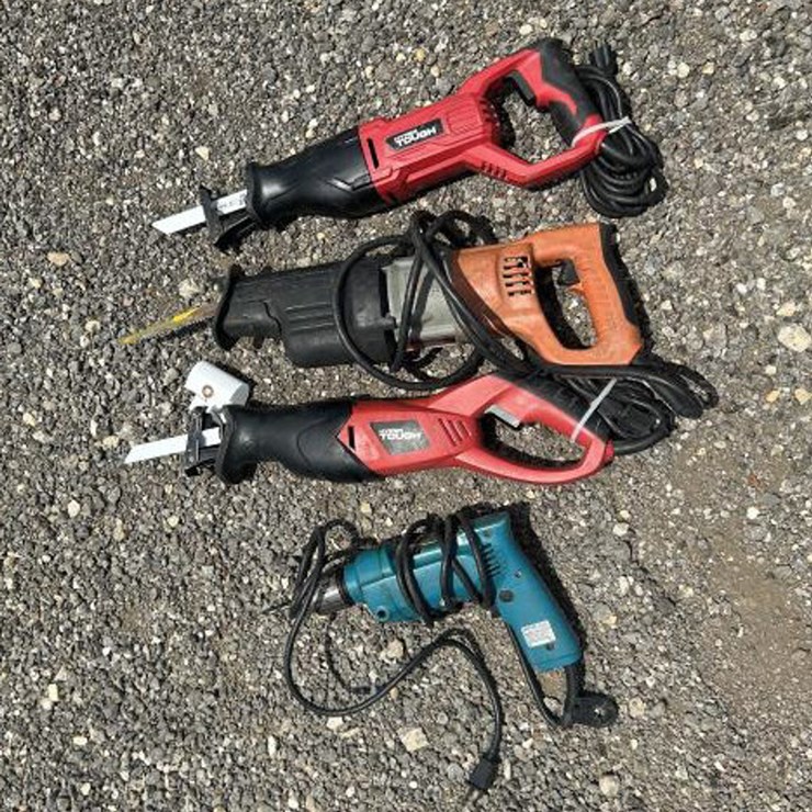 #231 • (2) Hyper Tough Reciprocating Saw, Makita Speed