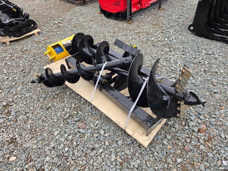 #6135-•-unused-future-skid-steer-auger-attachment-w/3-bits-image-1