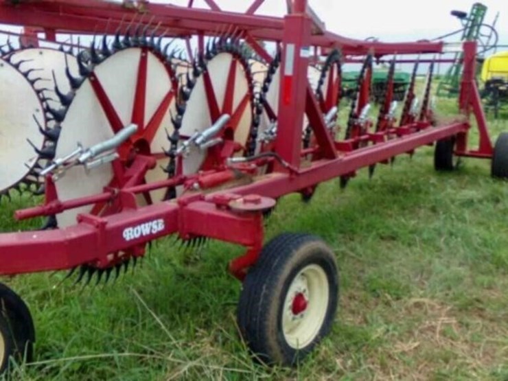 rowse-16-wheel-rake,-missing-one-wheel-image-9