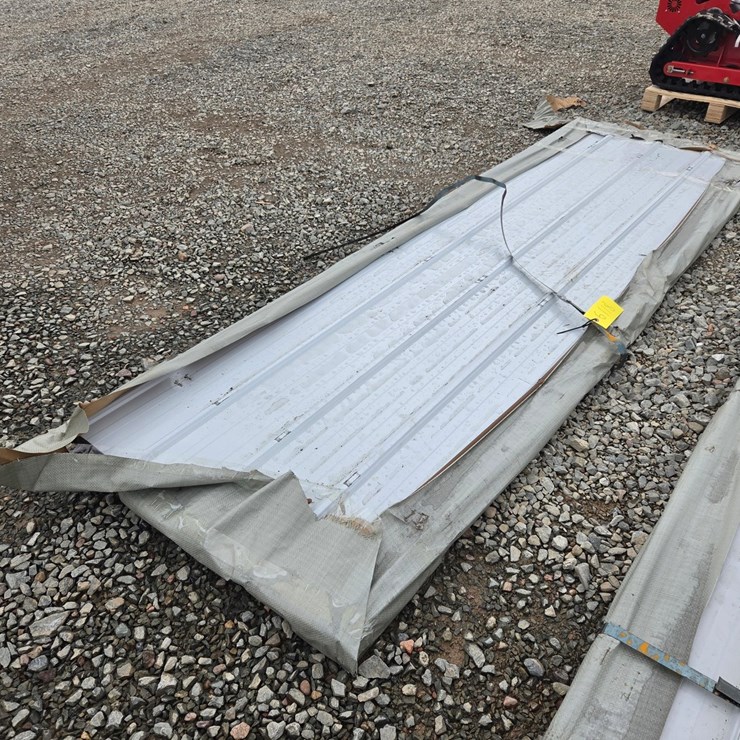 #6119 • (100) Unused Galvanized Steel Sheets