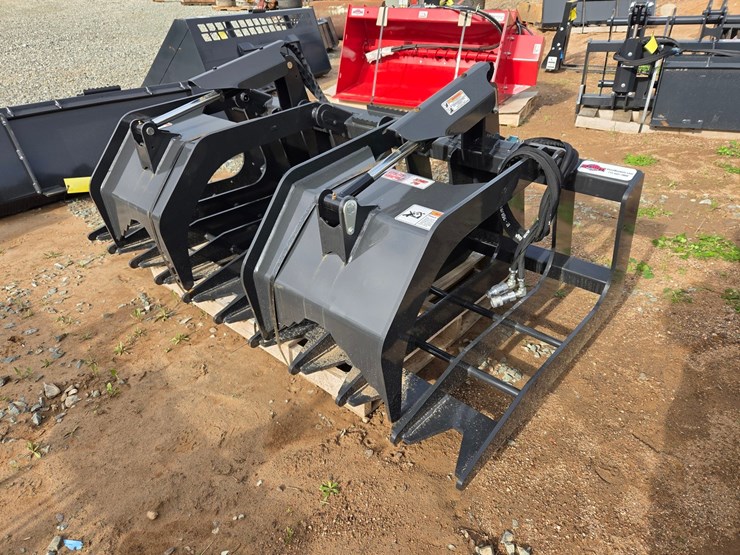 #6006-•-approx.-76"-unused-stout-hd-76-skid-steer-rock-grapple-bucket-image-1