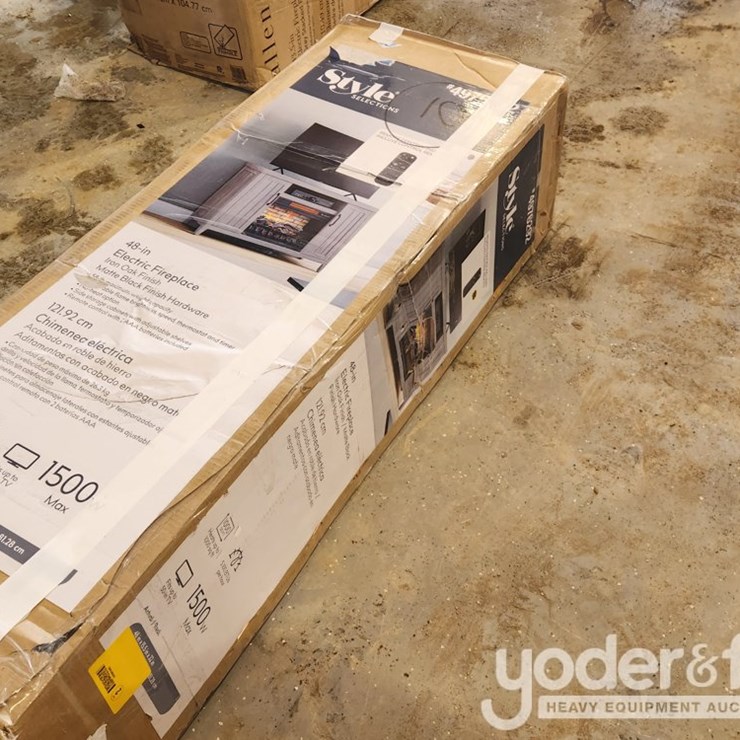 Style Selections 48" Electric Fireplace