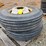 #6034-•-(2)-firestone-fs-507-plus-radial-11r22.5-tires-w/rims-image-1