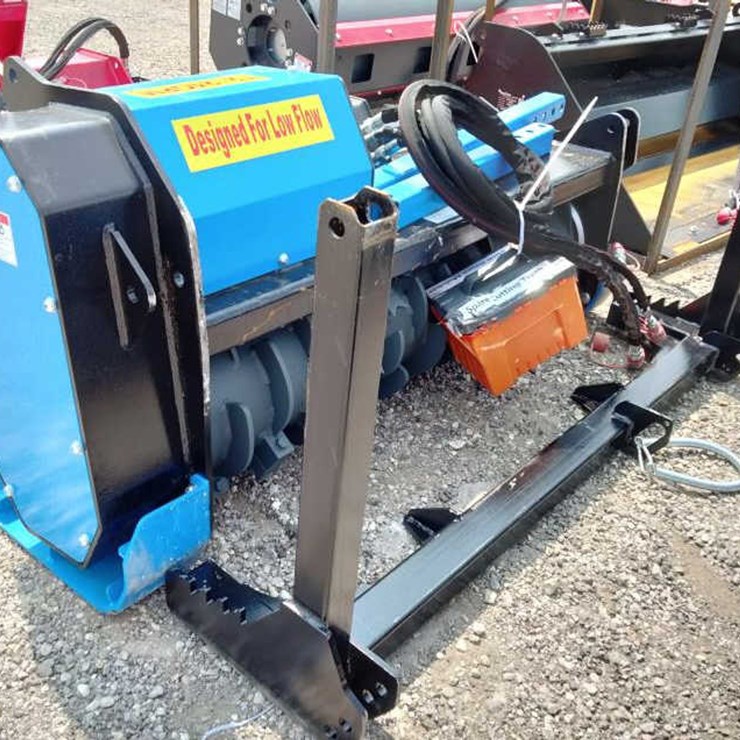 #90 • Drum Mulcher Skid Steer Attachment - RMBD50