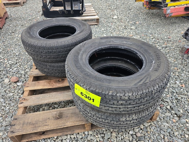 #6301-•-(4)-sterling-sport-st-trailer-radial-205/75r14-tires-image-1