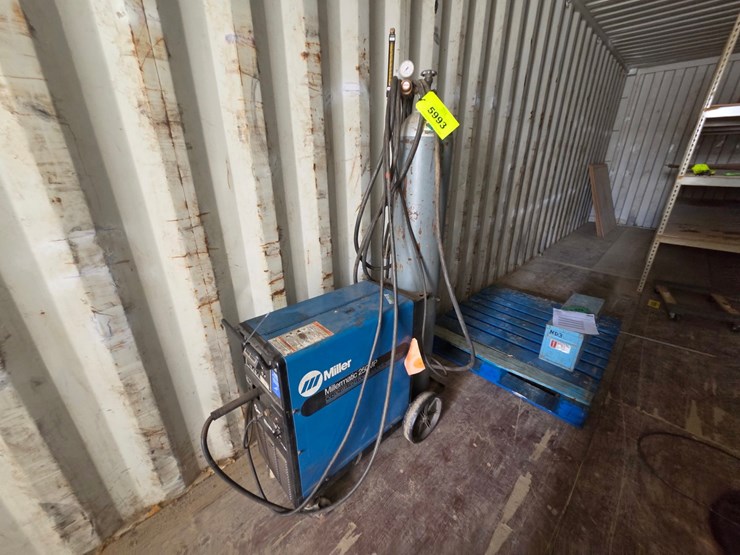 #5993-•-miiller-millermatic-250mp-mig-welder-w/tank-image-1