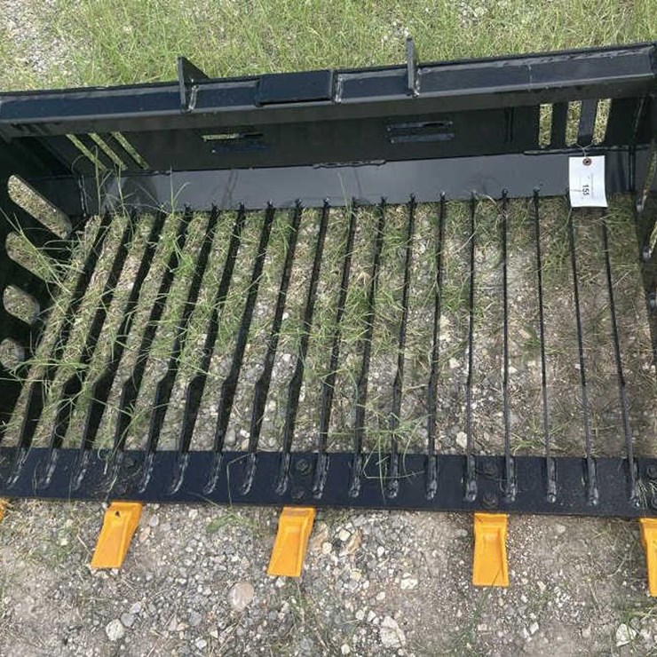 #155 • Mini Skid Steer Rock Bucket 44"