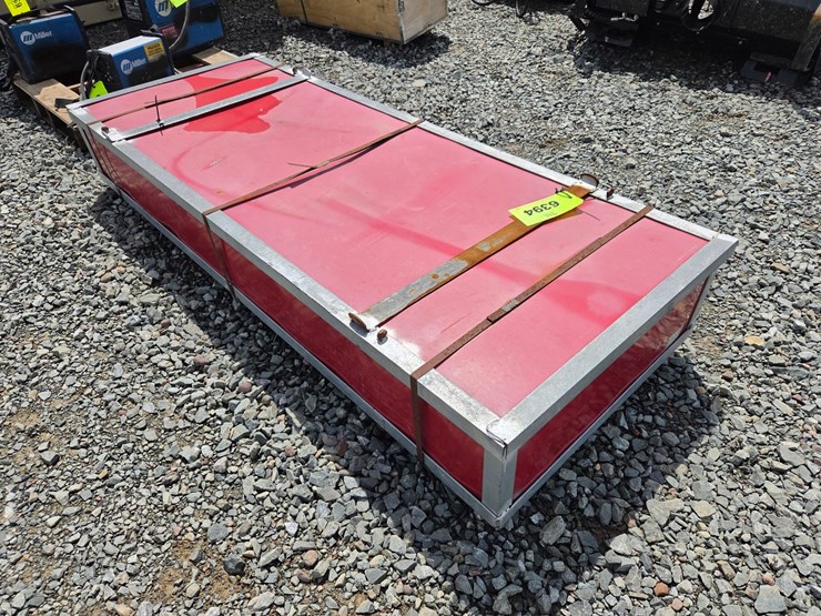 #6394-•-unused-cherry-industrial-gold-mountain-single-truss-container-shelter-image-3