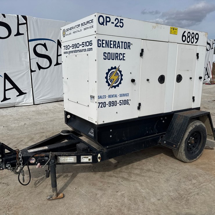 #5001 • QP-25 Towable Generator