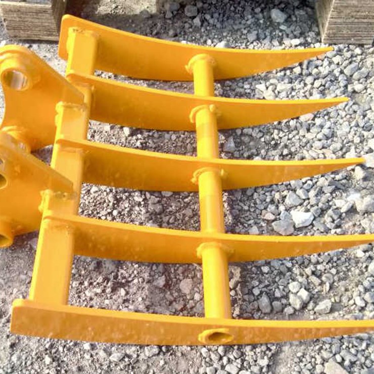 #175 • CAT 301 Mini Excavator Rake Attachment