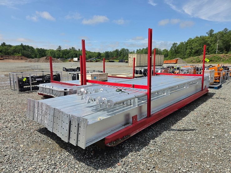 #6395-•-unused-100'x50'x18'-steel-building-frame-image-4