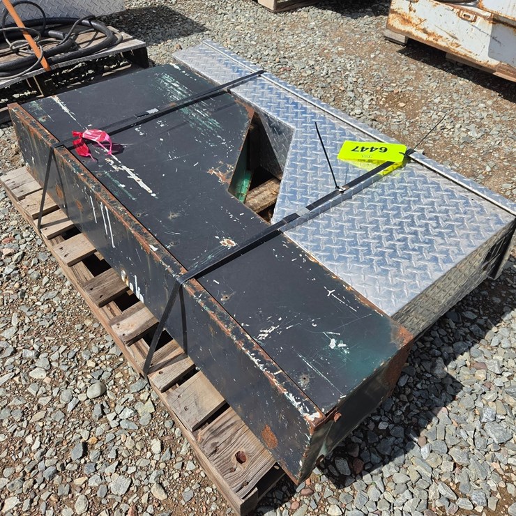 #6447 • (2) Truck Tool Boxes