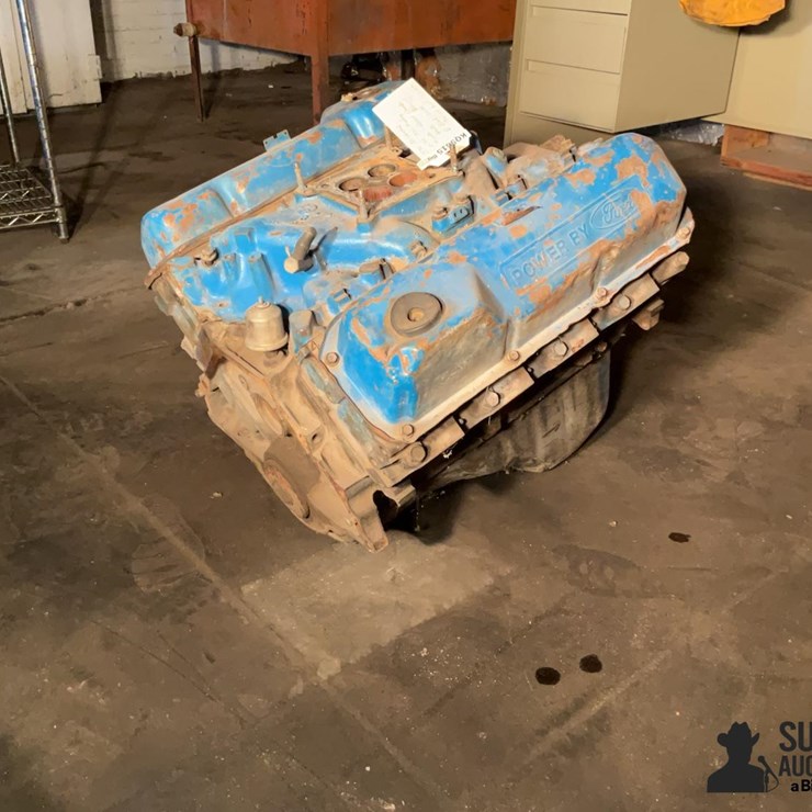 1970 Ford 351 Cleveland Long Block Engine
