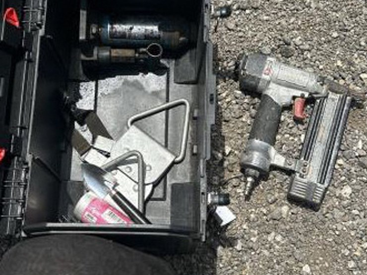 #229-•-craftsman-tool-box-w/-nail-gun-&-jack-w/-no-handle-image-6