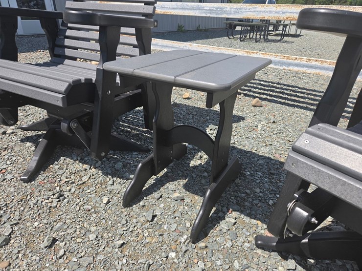 #5999-•-pair-of-outdoor-rollback-gliders-w/-table-image-7