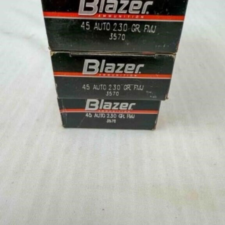Blaser 45 auto ammo