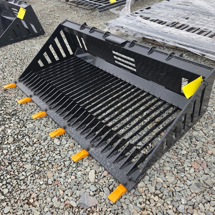#6117 • Approx. 66" Unused Future FT-RB66 Skid Steer Rock Bucket