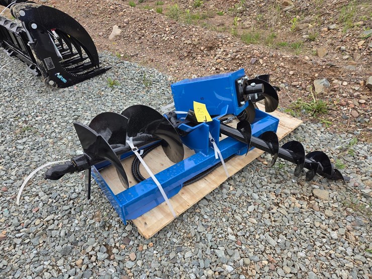 #6134-•-unused-future-skid-steer-auger-attachment-w/3-bits-image-4