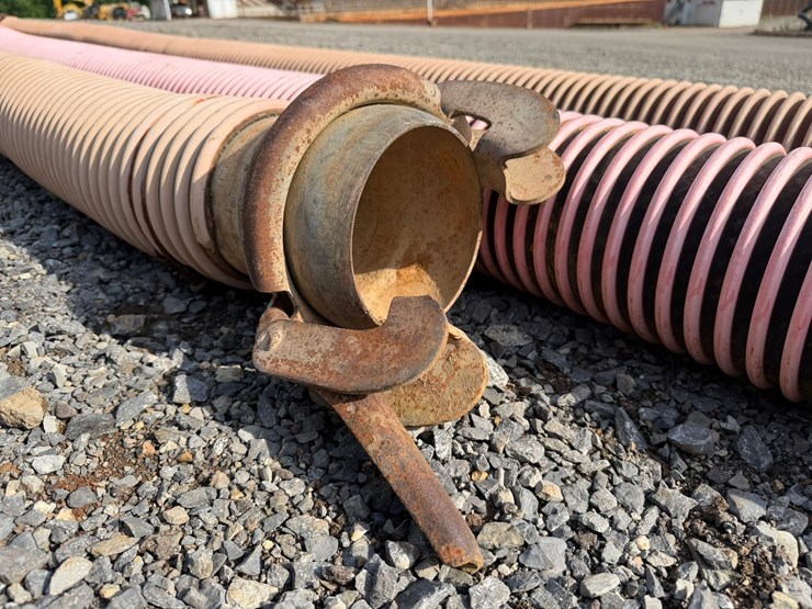 #4027-•-3-sections-of-heavy-duty-industrial-hose-w/-bauer-hose-fittings-image-11