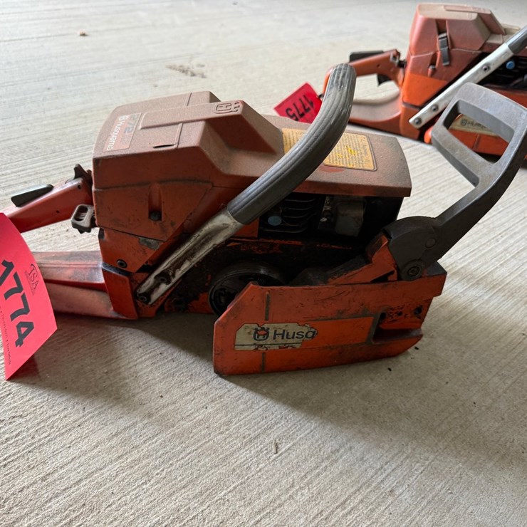 #1774 • (2) Husqvarna Parts Chainsaws