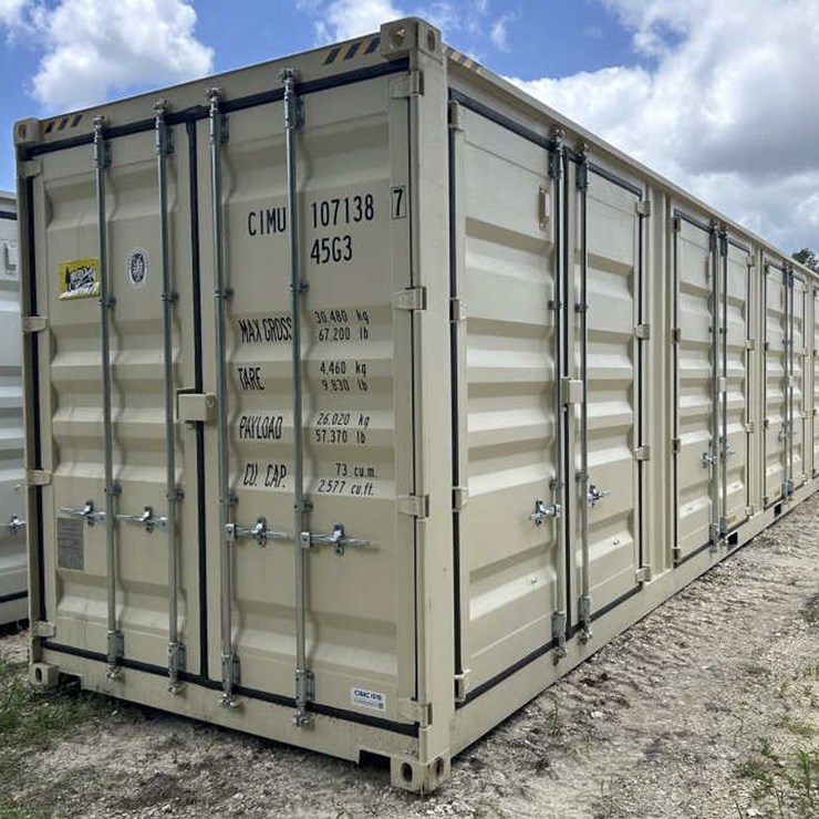 #37 • 40' High Cube Conex/ Shipping Container - One Trip