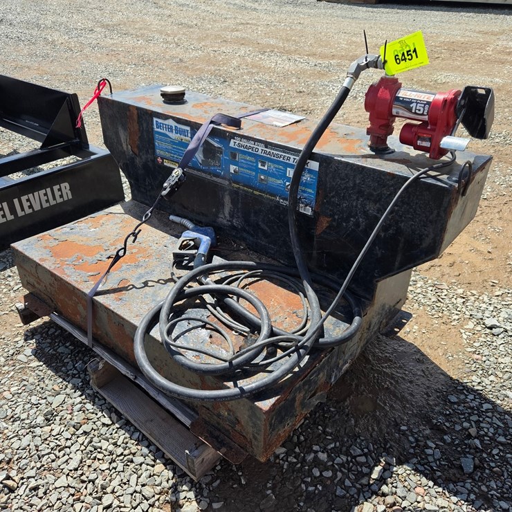 #6451 • Better Built 100 Gallon Fuel Transfer Tank W/Pump