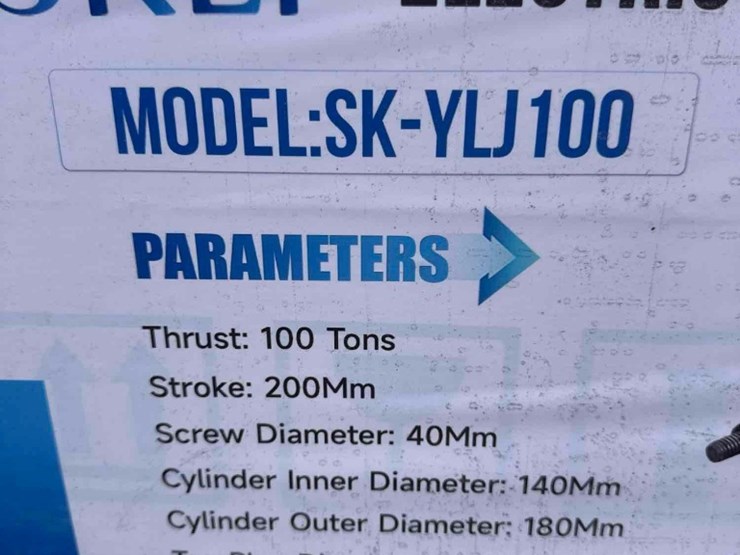 new-sklp-co-electric-hydraulic-track-pin-press-model-sk-ylj100-image-2
