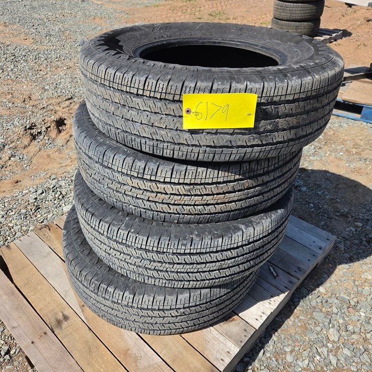 #6179 • (4) Nexen Roadian HTX2 245/75R17 Tires