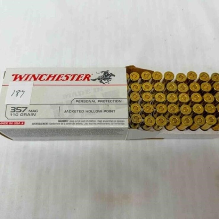 Winchester .357 mag ammo