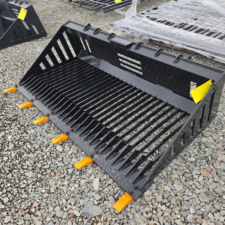 #6110 • Approx. 66" Unused Future FT-RB66 Skid Steer Rock Bucket