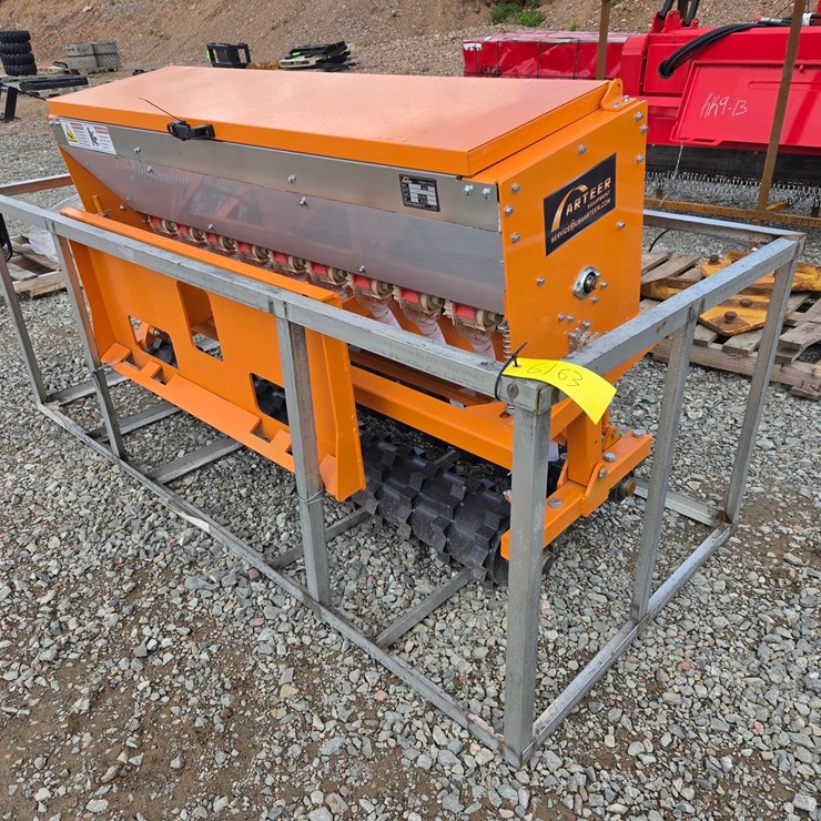 #6163 • Approx. 72" Unused Arteer NSD-72W Skid Steer/3-Point Seed Drill Attachment