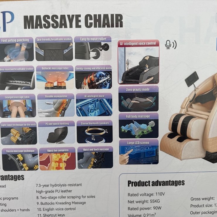 New SKLP Co Electric Massage Chair Model SK-S13