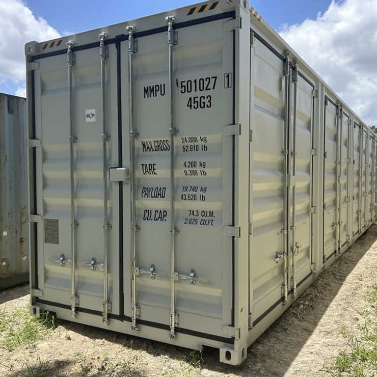 #38 • 40' High Cube Conex Shipping Container - One Trip