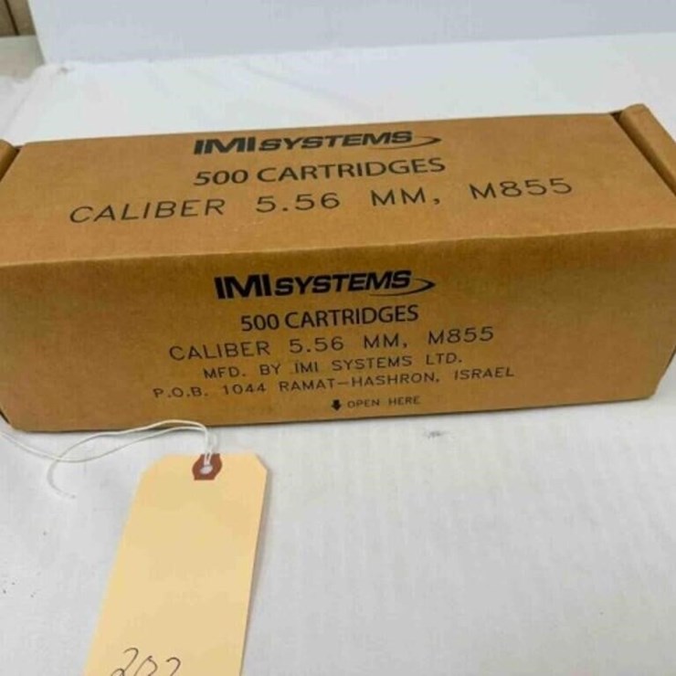 5.56 mm ammo