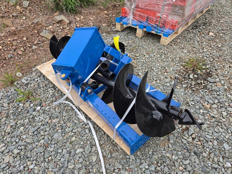 #6151-•-unused-future-skid-steer-auger-attachment-w/3-bits-image-3