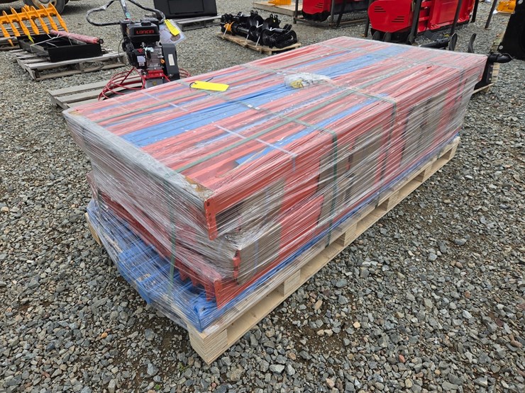 #6132-•-approx.-40'-unused-future-ft-hj6-six-section-metal-shelving-rack-image-2