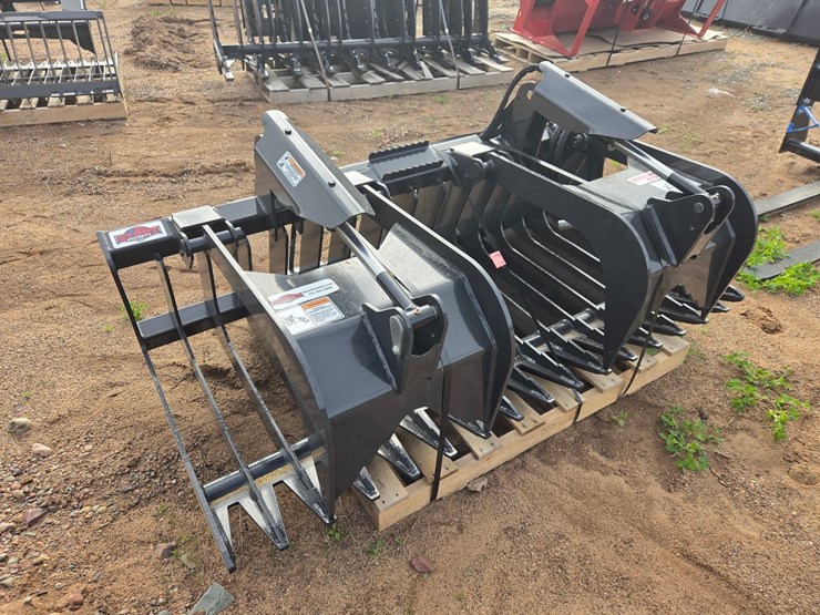 #6012-•-approx.-72"-unused-stout-hd72-4-skid-steer-brush-grapple-bucket-image-4