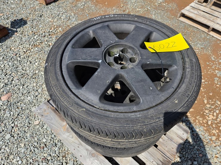 #6022-•-(4)-continental-contiprocontact-225/45r17-tires-w/rims-image-5