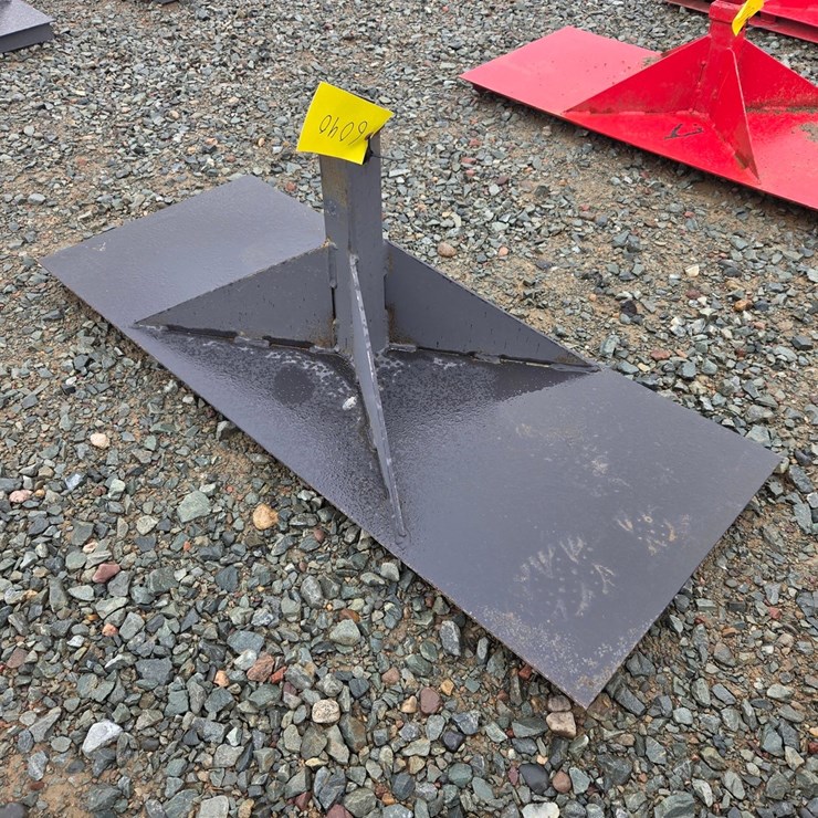 #6064 • Unused 2" Skid Steer Hitch Adapter