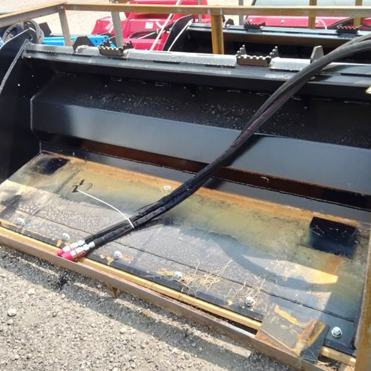 #89 • Power Rake Bucket Skid Steer Attachment - RMRB72