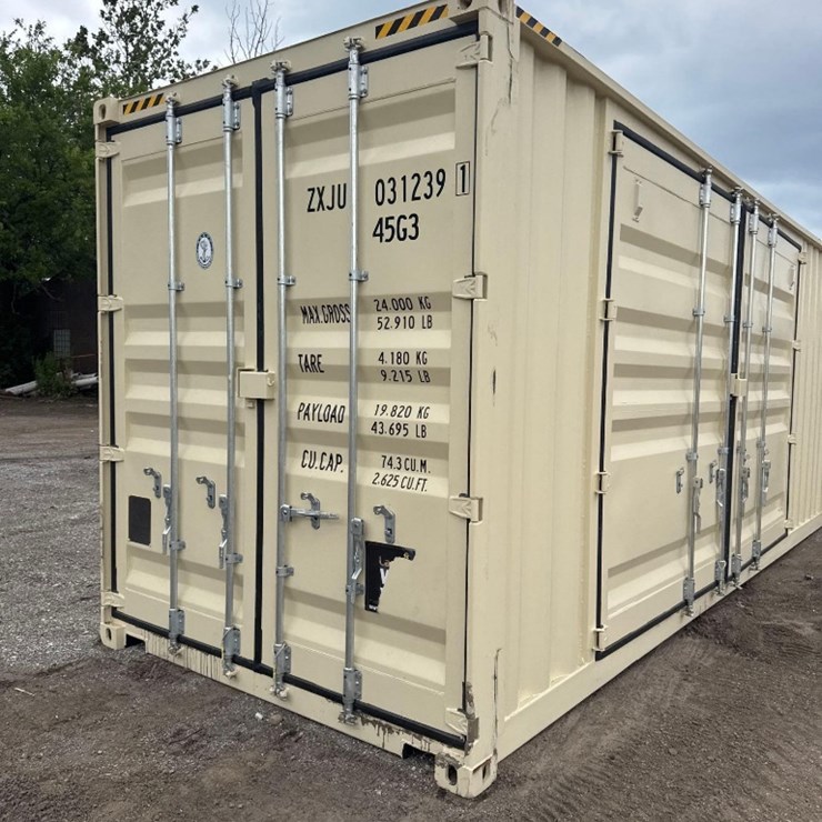 New LandHonor/Wolverine Co 40ft (double side door) Steel High Cube Shipping/Storage Container