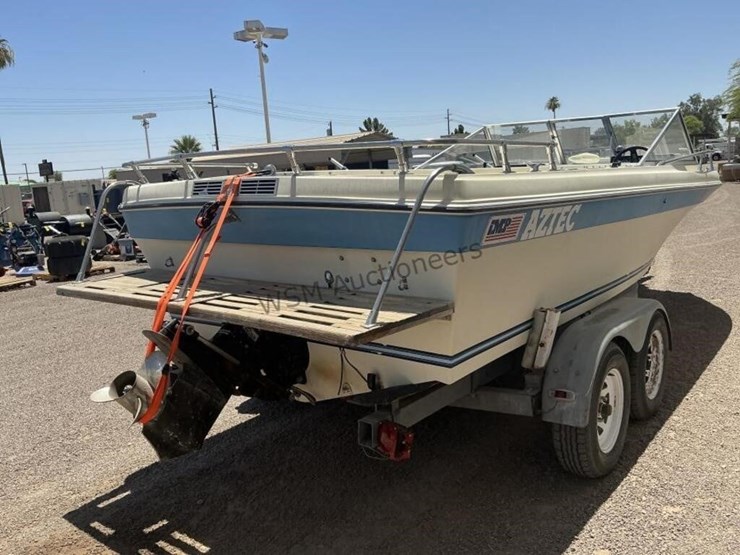 1986-escort-trailer-w/-20ft-boat-image-5